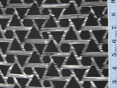 107.163 Zebra - Textured Triangles Batik