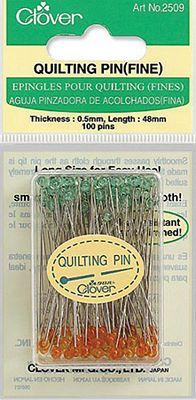 Quilting Fine Pin Size 30 - 1 7/8in 100ct Quilting Fine Pin Size 30 - 1 7/8in 100ct