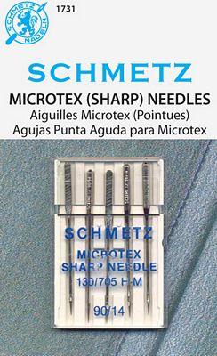 Schmetz Microtex (Sharp) Needles 5pk size 90/14