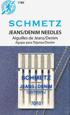 Schmetz Jeans/Denim 5-pk Size 70/10