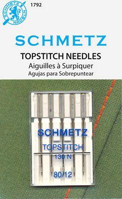 Schmetz Topstitch 5-pk Size 80/12
