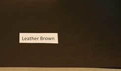 Floriani Appli-Stitch Brown Leather 15.5" x 18" Roll
