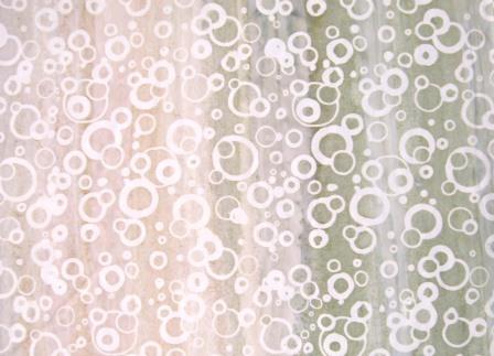 1026G.209 Spring Morning - Large Bubbles on Gradated Batik