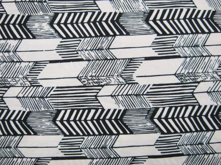 104.163 Zebra - Feathered Arrows Batik
