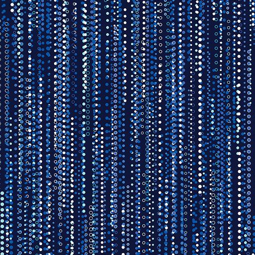 12506P57B Dk Blue Twilight Rain - Shimmering Twilight