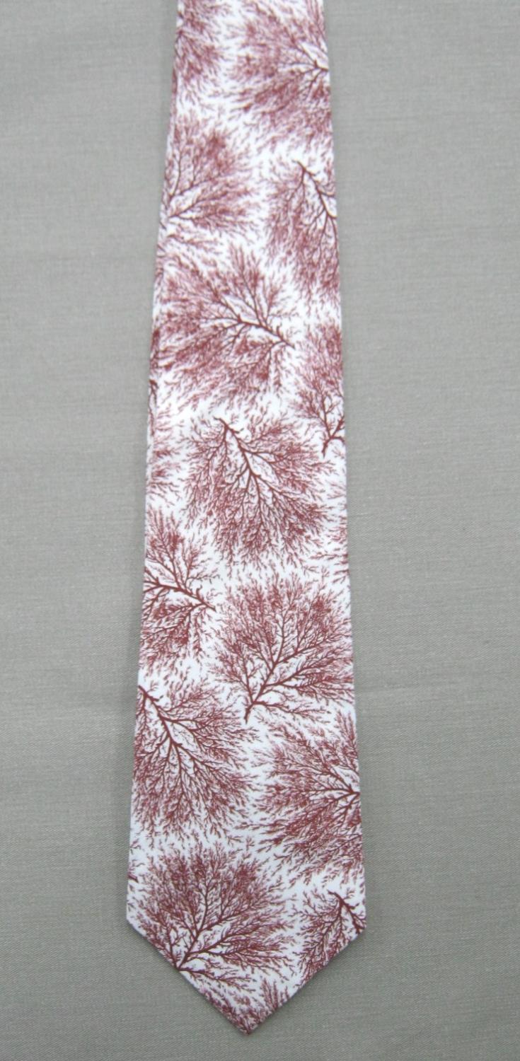 Tie - Red Branches Reproduction Print