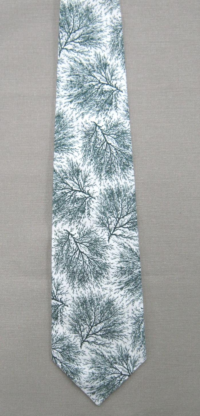 Tie - Green Branches Reproduction Print