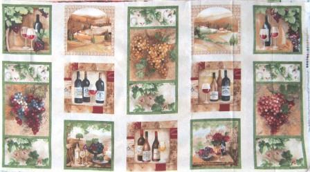 60768.172 Small Squares Panel - Vino Bellisimo