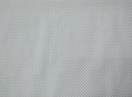 35457.05 White Dots on Gray - Morocco Blues – Eddie's Quilting Bee