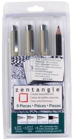 Zentangle 9 Piece Micron Pen Set