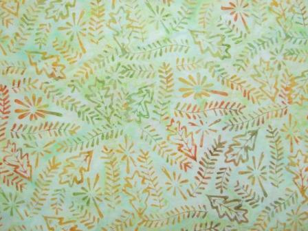 TONGA.B4181 Limeade Leaves Nature Hike Batik