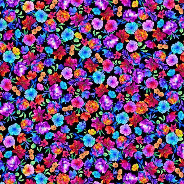 CD3819 Multi Floral - Petal Power