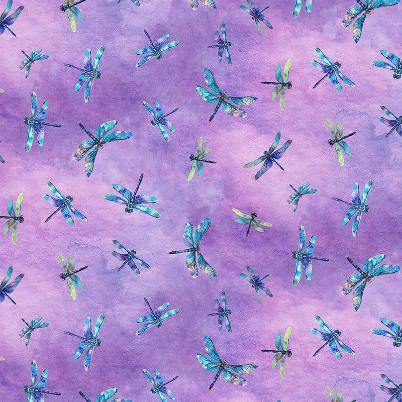 CD3895-Lavender Flying Drafonflies - Dragonfly Mist
