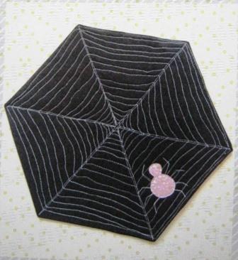 Spooky Spiderweb Placemat Pattern Pamphlet