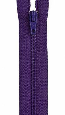 F72-12-98 Purple 12" Polyester Zipper