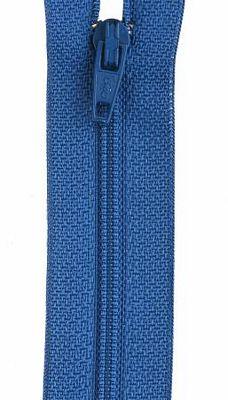 F72-16-4B Pilot Blue 16" Polyester Zipper