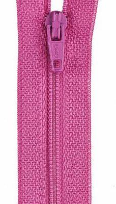 F72-18-32B Dk Rose 18" Polyester Zipper