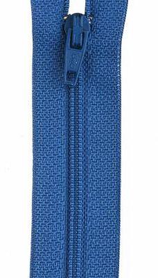 F72-18-4B Pilot Blue 18" Polyester Zipper