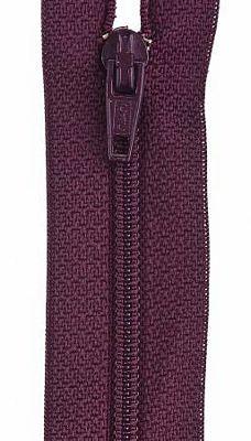 F72-22-41B Maroon 22" Polyester Zipper