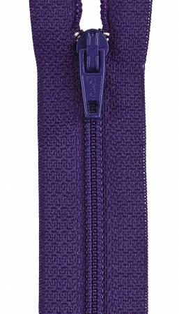 F72-24-98 Purple 24" Polyester Zipper