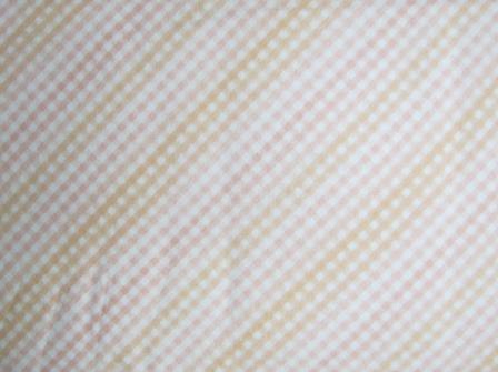 6022-PJ Peach Sweet Gingham - First Impressions Flannel