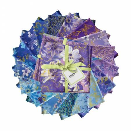 Metallic Impressions Fat Quarter Bundle