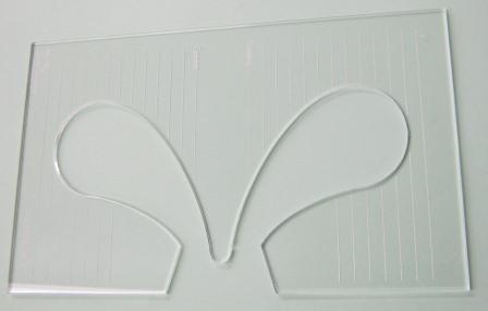 Westalee 5" Feather Template - Low Shank