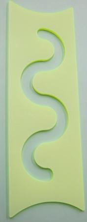 Parrs 3mm Squiggle Free Motion Ruler – Eddie's Quilting Bee