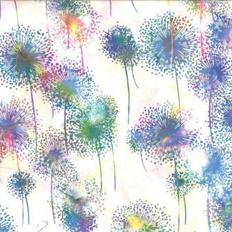 Q2151.633 Prism Dandelions Bali Batiks