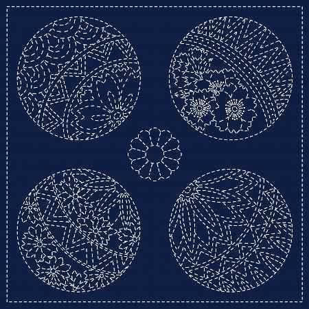 Sashiko Cloth - Temari