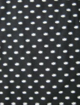 ST19.607 Dots White on Black Jersey Knit