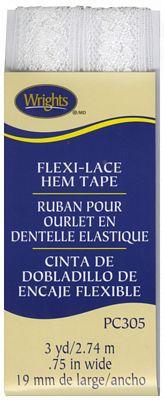 Flexi Lace Tape White 3/4 inch