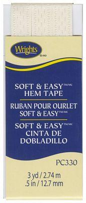 Soft & Easy Hem Tape Oyster 1/2 inch