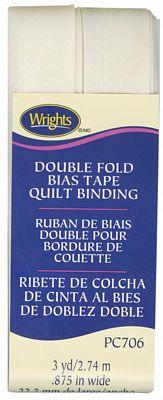 Double Fold Quilt Binding Oyster