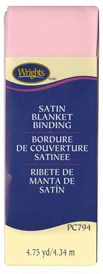 Satin Blanket Binding Pink