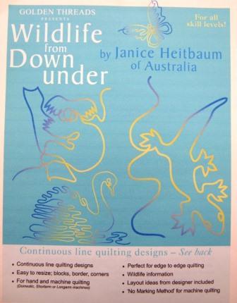 WildLife from Down Under - Continuous Line Quilting Designs