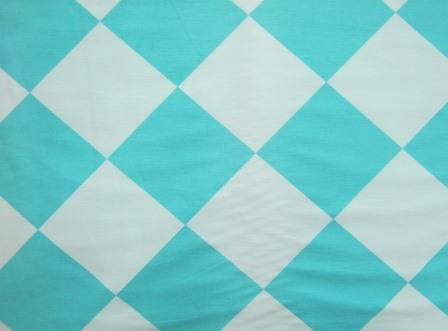 WV5716.Turquoise Tipsy Square Lightweight Canvas