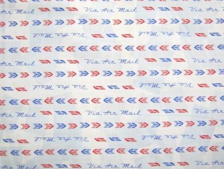 Y1100.29 Lt Blue Via Airmail Stripe - Air Mail 1930&