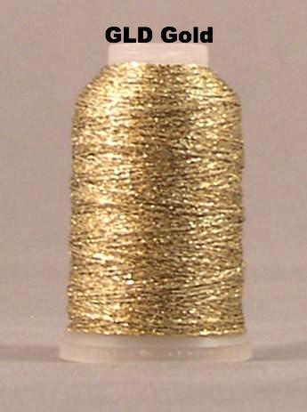 YLI Candlelight Metallic Yarn 125 yard