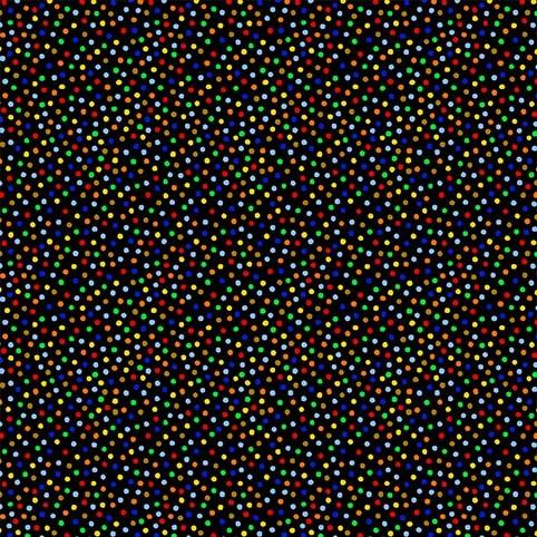 CX1065-Bright Garden Pindot - Rainforest Dream