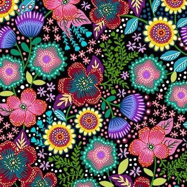 12601-Blk Jewel of Paradise - Rainforest Dream