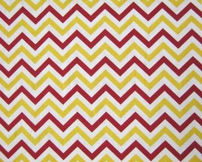 39076.135 Red & Gold Chevrons