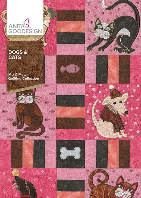 184AGHD Dogs and Cats Quilting Collection
