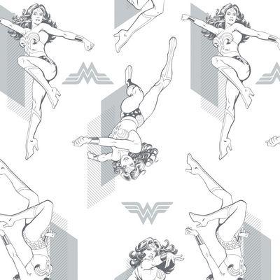2340503-03 Grey Outlines Wonder Woman