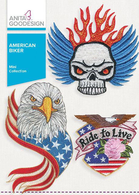 American Biker Embroidery Collection