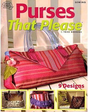 Purses That Please Pattern Booklet