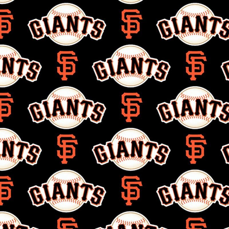 6651-B San Francisco Giants Logo on Black