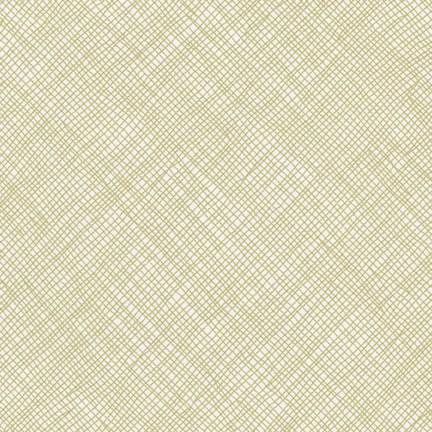 AFR-17064-340 Limestone Diagonal Grid Blake Cotton Jersey
