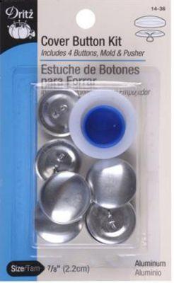 Cover Button Kit 7/8" 4ct.
