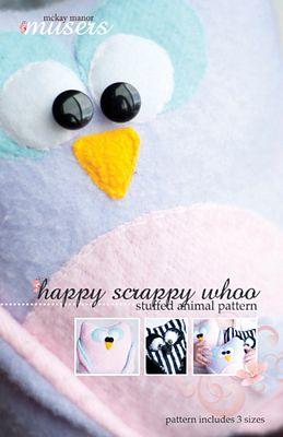 Happy Scrappy Whoo Owl Stuffed Animal Pattern